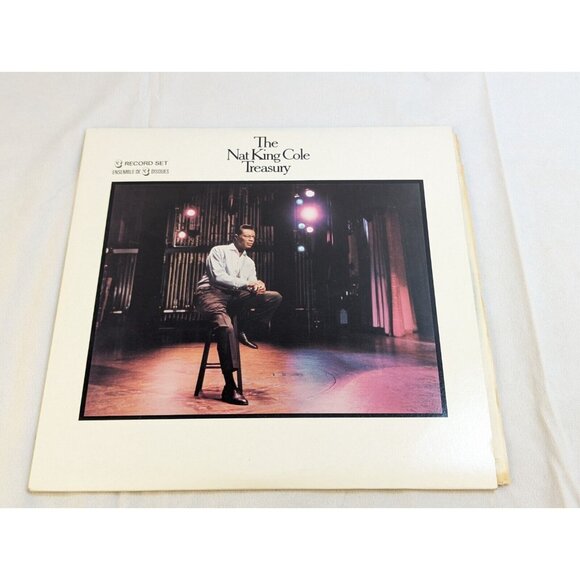 The Nat King Cole Treasury 3 Vinyl Set - Picture 3 of 14